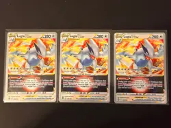 (3) Pokemon Lugia VSTAR 139/195 World Championship Decks Ultra Rare Regular 2023 - Image 1