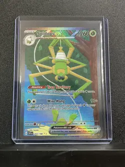 Pokemon SV01: Scarlet & Violet Base Set Spidops ex #243/198 - Image 1
