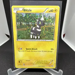 Pokemon TCG Blitzle McDonald's 2011 006/012 Basic Promo Holo 60 HP - Image 1