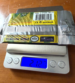 3 Pokemon Base Set packs / Long Crimp / WOTC 1999 / All Heavy 21.24g--21.3g - Image 4