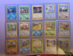 Vintage Regular Pokemon Bulk Lot #8, 1995 - 2000, NM - LP, **AS IS** READ DESC - Image 1