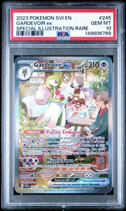 2023 POKEMON SVI EN-SCARLET & VIOLET #245 GARDEVOIR EX PSA 10 - Image 1