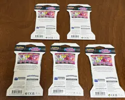 Pokemon TCG Sword & Shield Fusion Strike Sleeved Booster Packs Sealed | Lot of 5 - Image 2
