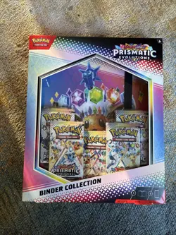 Pokemon TCG Scarlet & Violet Prismatic Evolutions Binder Collection Brand New - Image 1