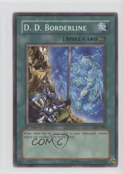 DD Borderline 1st Ed. YuGiOh Invasion of Chaos #IOC-040 2004 - Image 1