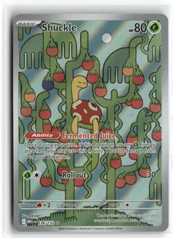 Pokemon Shuckle 136/132 Illustration Rare 2025 ME01: Mega Evolution - Image 1