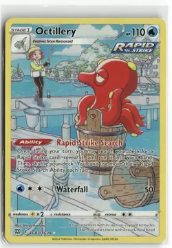 Pokemon Octillery TG03/TG30 UR 2022 SWSH09: Brilliant Stars Trainer Gallery - Image 1
