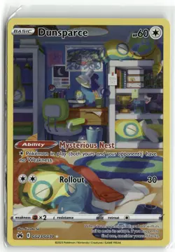 Pokemon Dunsparce GG23/GG70 Ultra Rare 2023 Crown Zenith: Galarian Gallery - Image 1