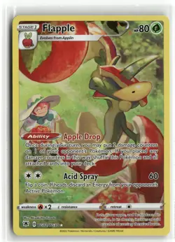 Pokemon Flapple TG02/TG30 UR 2022 SWSH10: Astral Radiance Trainer Gallery - Image 1