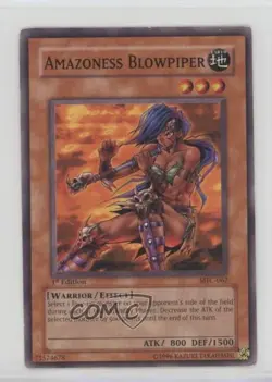 Amazoness Blowpiper 1st Ed. YuGiOh Magician's Force #MFC-062 2003 READ - Image 1
