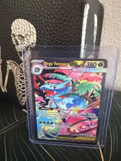 Mega Venusaur ex 177/132 ME01: Mega Evolution Special Illustration Rare Pokemon - Image 2