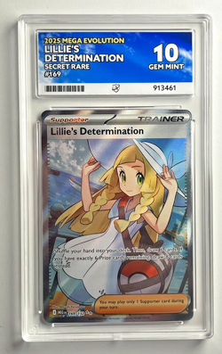 Pokemon TCG Lillie's Determination Mega Evolution - 169/132 Ace 10 Perfect Subs - Image 2