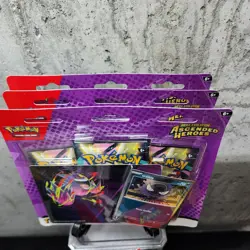 Pokemon 2x Premium Poster Collection Mega Lucario and Gardevoir Bundle Lot - Image 3