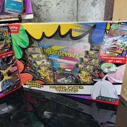 Pokemon 2x Premium Poster Collection Mega Lucario and Gardevoir Bundle Lot - Image 5