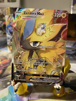 Zeraora VMAX GG42/GG70 Crown Zenith: Galarian Gallery Pokemon NM Holo - Image 1
