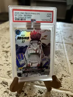 2025 ONE PIECE PRB02 ALTERNATE ART #096 MY ERA...BEGINS!! PSA 9 - Image 1