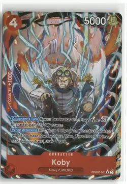 Koby (Alternate Art) PRB02-001 Premium Booster -The Best- Vol. 2 One Piece Foil - Image 1