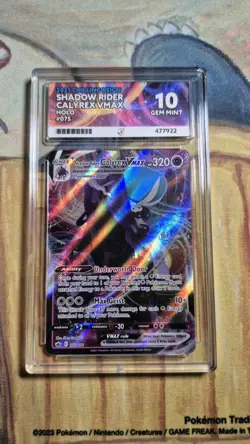 PERFECT ACE 10 Shadow Rider Calyrex Vmax 075/198 Pokemon chilling reign V Max 75 - Image 1