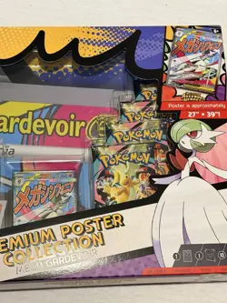 Pokemon TCG Ascended Heroes Premium Poster Collection Mega Gardevoir NEW - Image 4