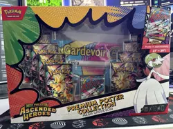 Pokemon TCG Ascended Heroes Premium Poster Collection Mega Gardevoir New - Image 2