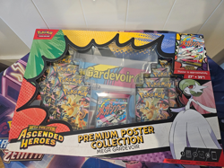 Pokemon TCG: Ascended Heroes Premium Poster Collection Mega Gardevoir - Sealed - Image 1