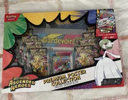 Pokemon Tcg Ascended Heroes Premium Poster Collection - Mega Gardevoir - Image 1