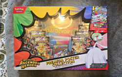 Pokemon TCG Ascended Heroes Premium Poster Collection Mega Gardevoir - Image 1