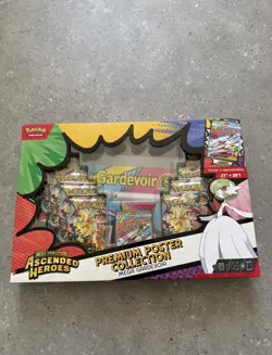 Pokemon TCG Ascended Heroes Premium Poster Collection Mega Gardevoir EX – Sealed - Image 1