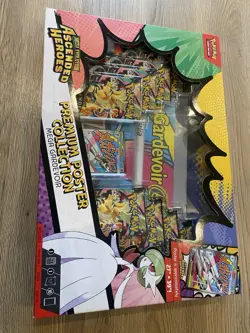 Pokemon TCG Mega Gardevoir Premium Poster Collection Ascended Heroes NEW SEALED - Image 1