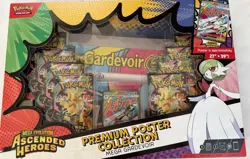 Pokemon TCG Mega Gardevoir Premium Poster Collection Ascended Heroes NEW SEALED - Image 1