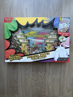 Pokemon TCG Ascended Heroes Premium Poster Collection Mega Gardevoir EX – Sealed - Image 1