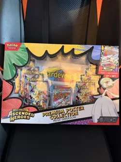 Pokemon TCG Ascended Heroes Premium Poster Collection Mega Gardevoir New Sealed - Image 1