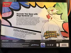 Pokemon TCG Ascended Heroes Premium Poster Collection Mega Gardevoir New Sealed - Image 2