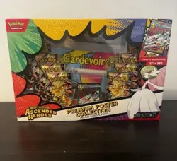 Pokemon TCG: Ascended Heroes Premium Poster Collection Mega Gardevoir Sealed ✅ - Image 1