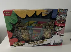 Pokemon TCG: Ascended Heroes Premium Poster Collection Mega Gardevoir New/Sealed - Image 1
