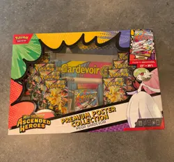 Pokemon TCG Ascended Heroes Premium Poster Collection Mega Gardevoir EX ✅🚛 - Image 1