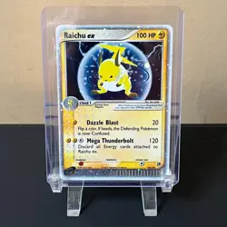 2003 Raichu Ex 98/100 Holo Rare Pokemon Card - Sandstorm Set - Image 1