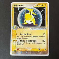 2003 Raichu Ex 98/100 Holo Rare Pokemon Card - Sandstorm Set - Image 3