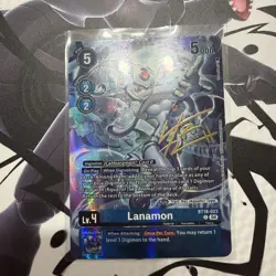 Foil - Lanamon (Rare Pull) - Bt18-023 NM / English Digimon Card - Image 1