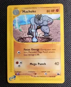 Machoke Skyridge 38/144 Pokemon Card 2003 WOTC Nintendo - NM Near Mint - Image 1