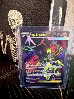 Pokemon Mega Zygarde EX Full Art Holo Card 104/088 Perfect Order - Image 1
