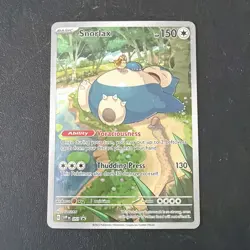 Pokemon TCG Snorlax 051 SV Scarlet & Violet 151 Promo Card Sealed - Image 1