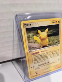 Ditto Pikachu 63/113 EX Delta Species 2005 Non-Holo Regular Vintage Pokemon Card - Image 2