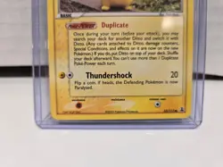 Ditto Pikachu 63/113 EX Delta Species 2005 Non-Holo Regular Vintage Pokemon Card - Image 5