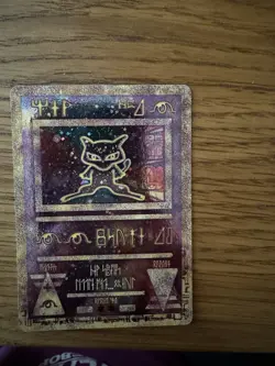 Ancient Mew Pokemon Card TCG First Movie Promo Holo WOTC Vintage 2000 - Image 3