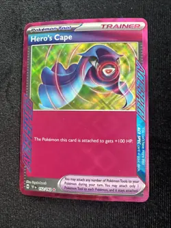 Hero's Cape 152/162 Prize Pack Series Cards Holo - Image 1