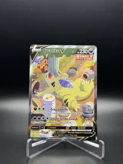 Tyranitar V 155/163 Battle Styles Full Art Holo Ultra Rare Pokemon Card - Image 1
