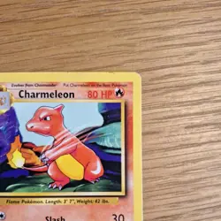 Pokemon TCG Base Set Chameleon Card 24/102 LP - Image 3