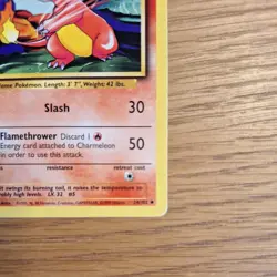 Pokemon TCG Base Set Chameleon Card 24/102 LP - Image 5