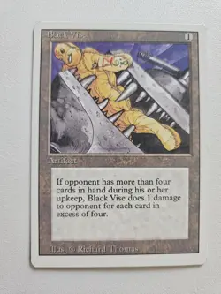 MTG Black Vise Revised Edition Regular - Image 1